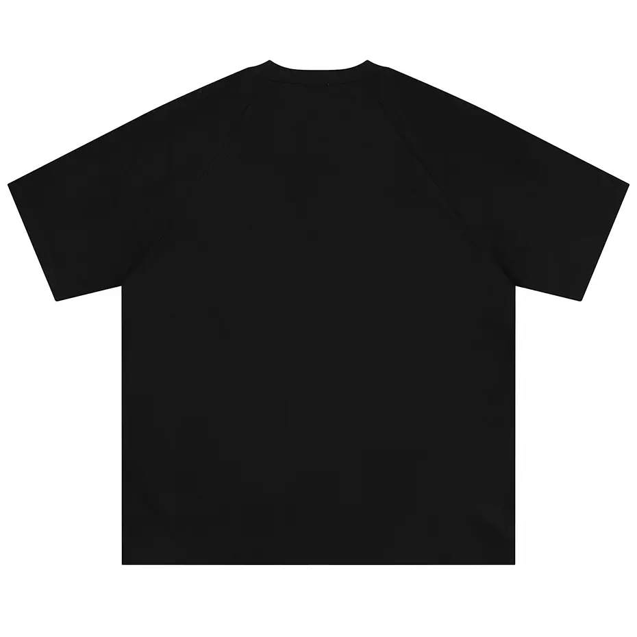 Reflective Strip Suede T-shirt Tactical Patchwork Tee Tops Men's Streetwear Harajuku Hip Hop T Shirts Black Gray Casual Tshirt