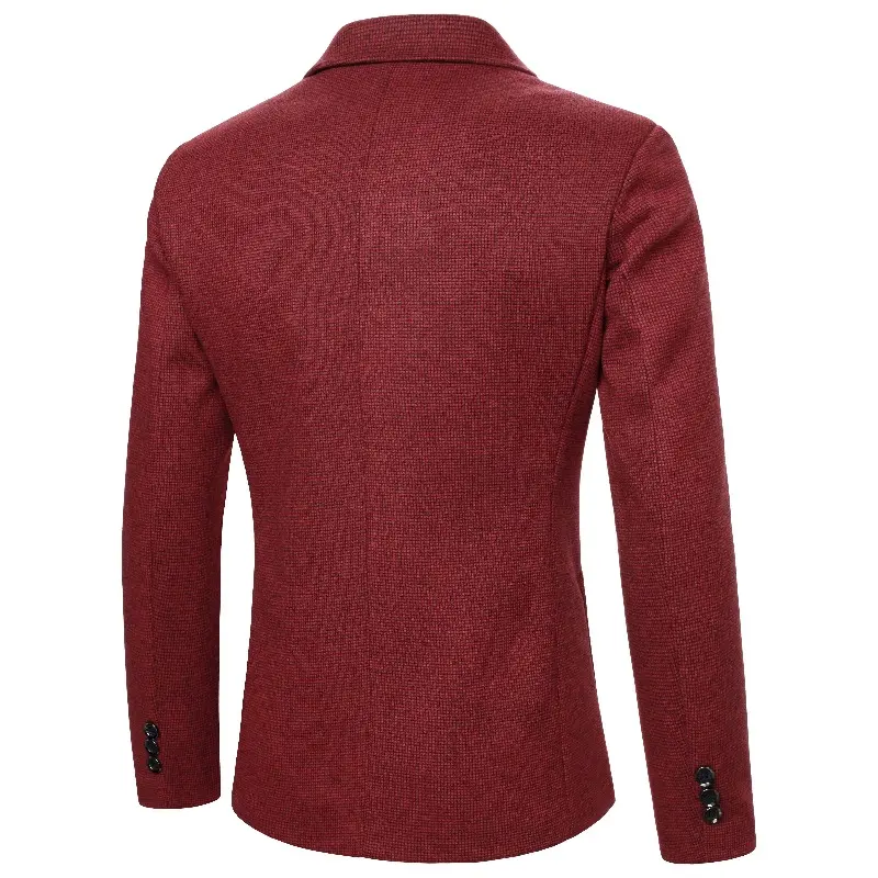 New Autumn Men Business Casual Blazers Jackets Solid Suit Coats High Quality Male Slim Blazers Coats And Jackets Men's Clothing