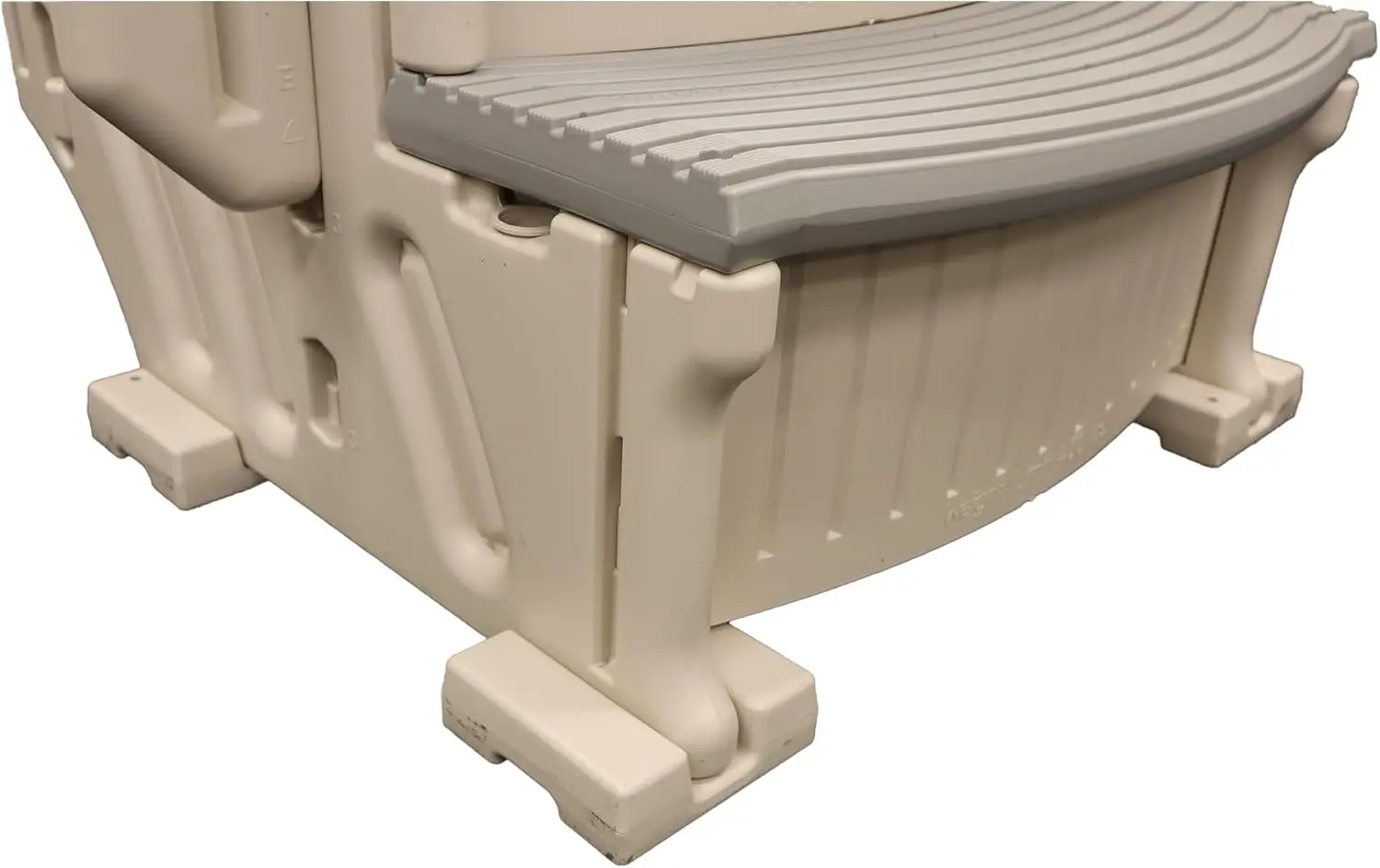 CCX-AG Drop in Above Ground Pool Step with Grey Treads - Base Step