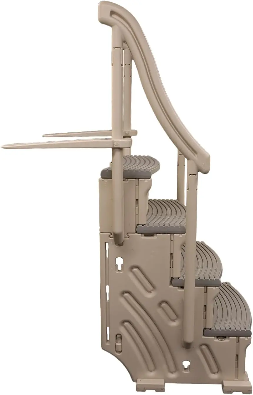 CCX-AG Drop in Above Ground Pool Step with Grey Treads - Base Step