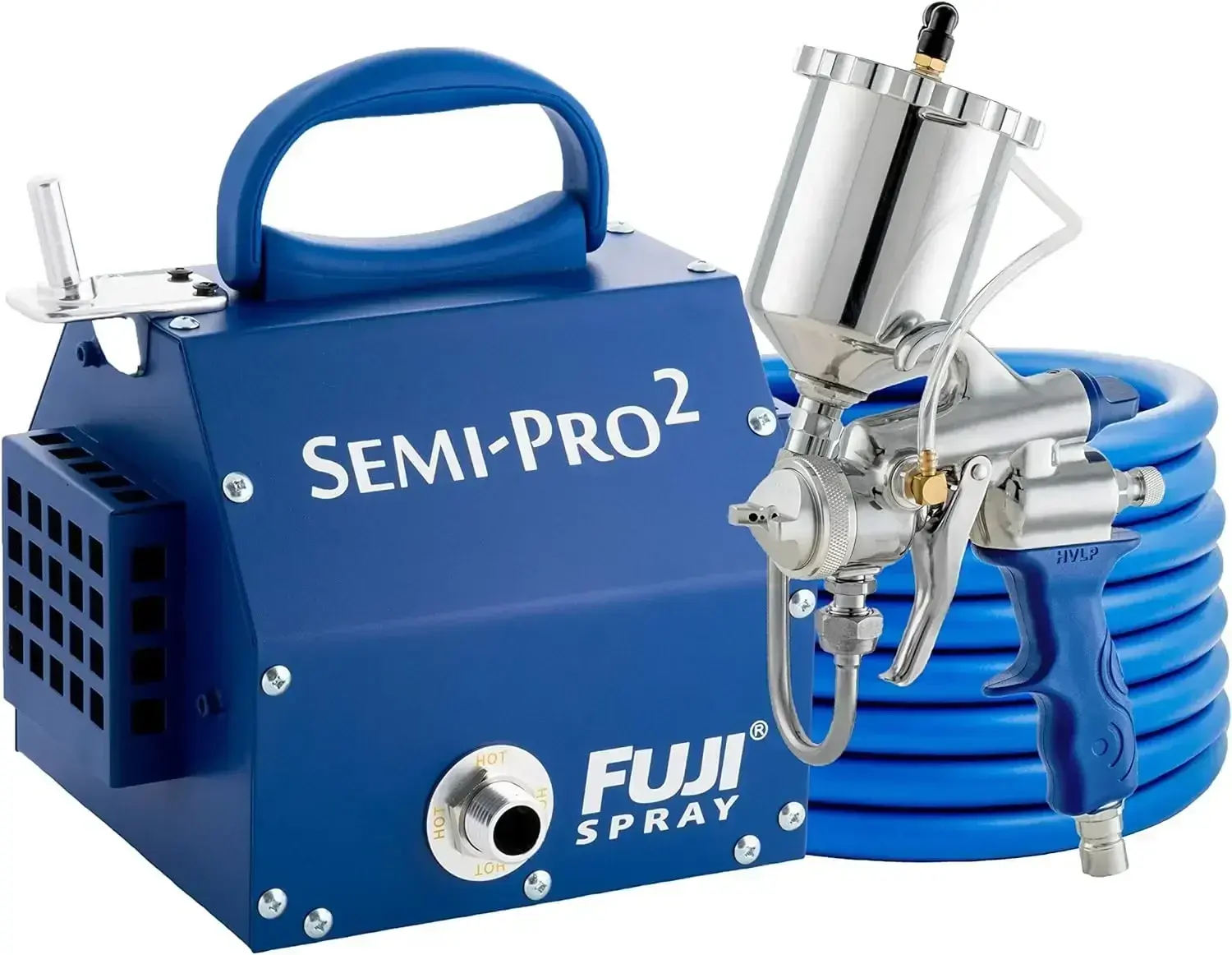 2203G Semi-PRO 2-Gravity HVLP Spray System, Blue