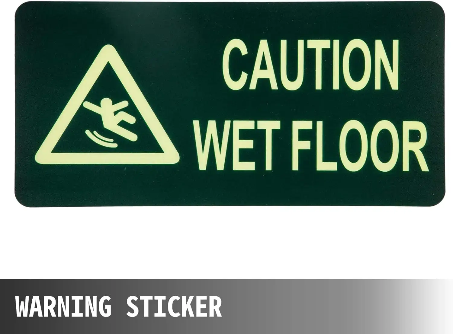 12 Pack Caution Wet Floor Sign 25-Inch Yellow Wet Floor Sign Double Sided Wet Floor Cones Fold-Out Bilingual Plastic Board