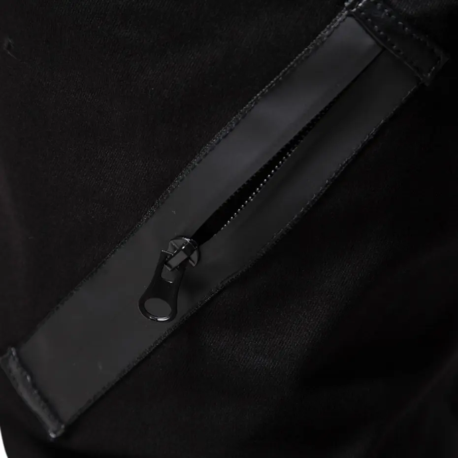 Men's Techwear Streetwear Cargo Pants Long Zipper Fashion Black Pants Hip Hop Man Y2K Pants Trousers Joggers 2023 New Sweatpants