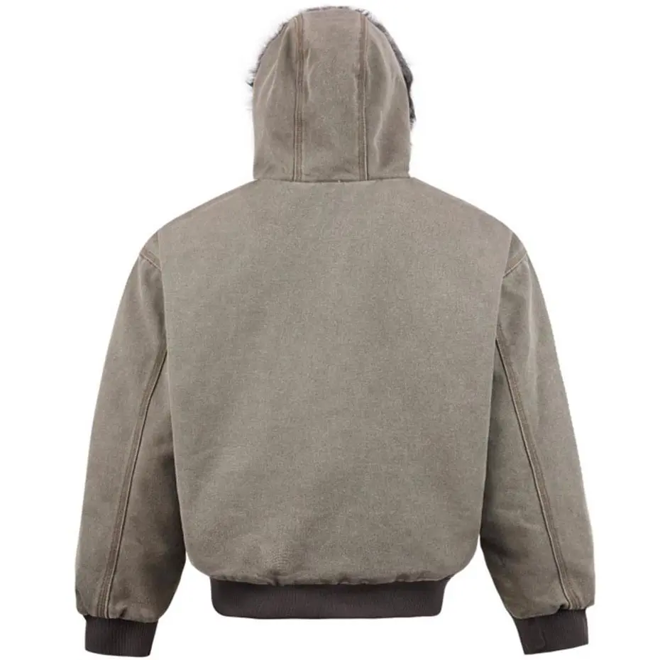 Winter Jackets Fur Collar Parkas Coats Men Vintage Thicken Warm Jackets Streetwear Harajuku Hip Hop Padded Jackets Outwear