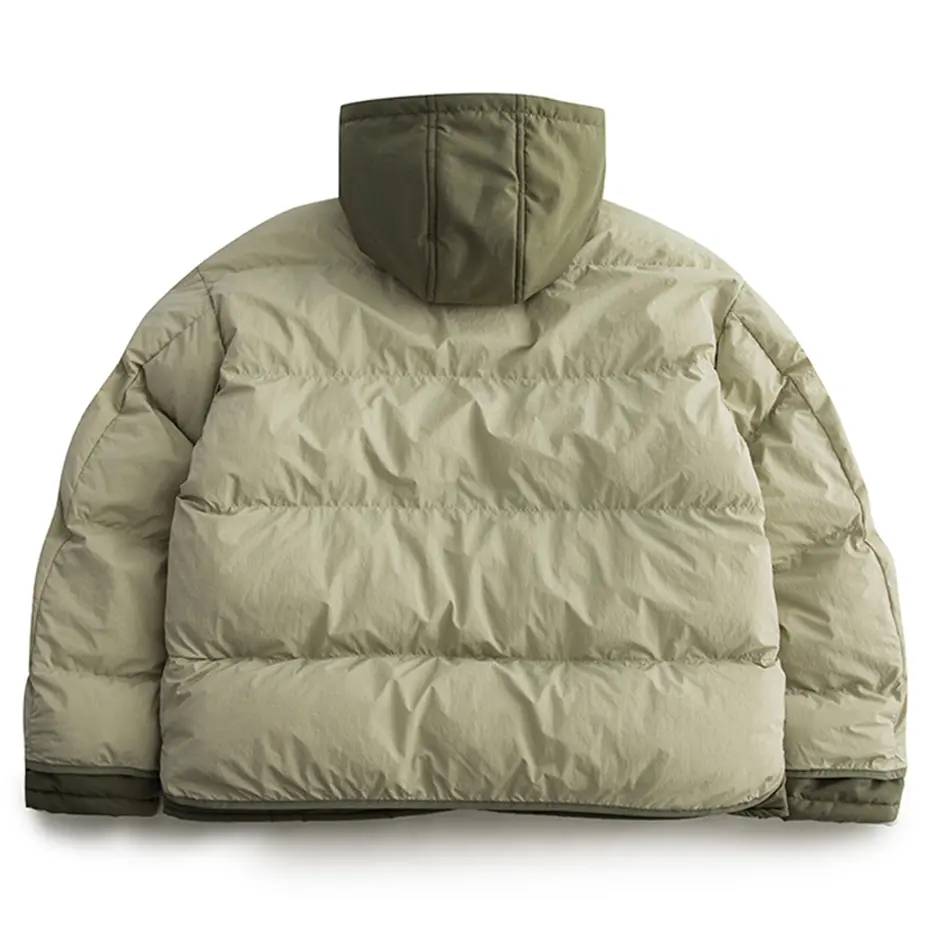 Men's Winter Jackets Thicken Warm Parkas Streetwear Harajuku Oversized Bubble Coat Vintage Padded Jackets Outwear
