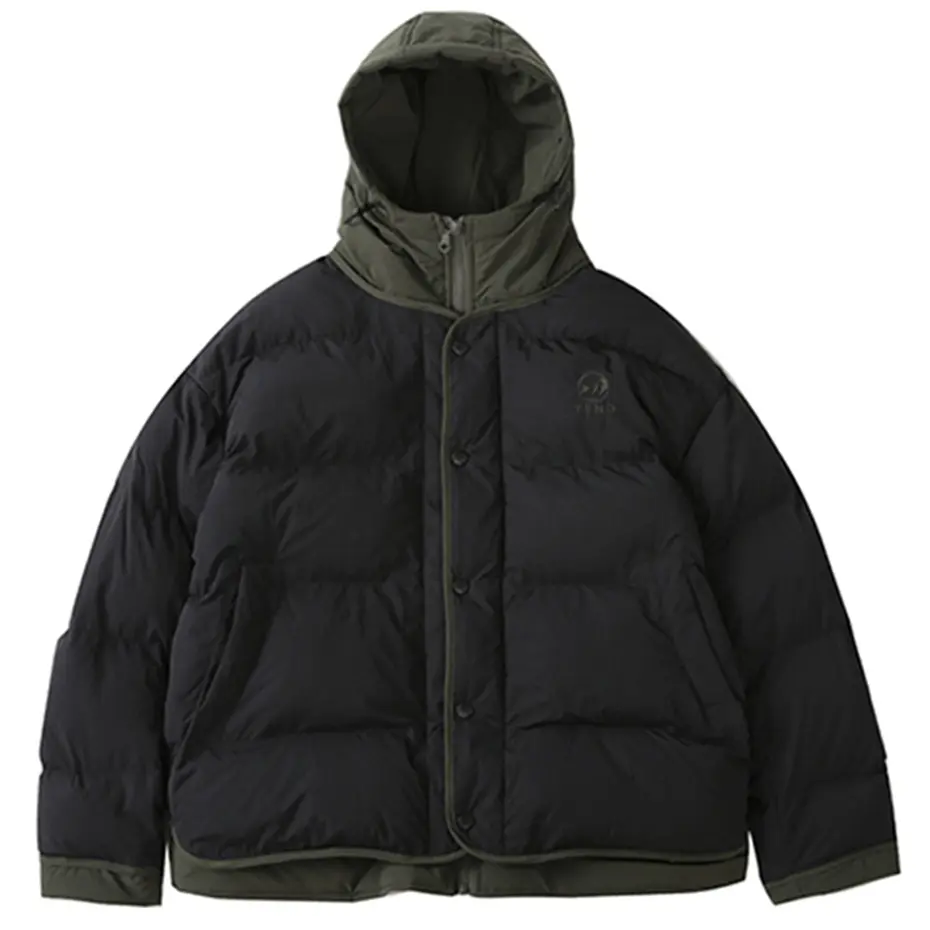 Men's Winter Jackets Thicken Warm Parkas Streetwear Harajuku Oversized Bubble Coat Vintage Padded Jackets Outwear
