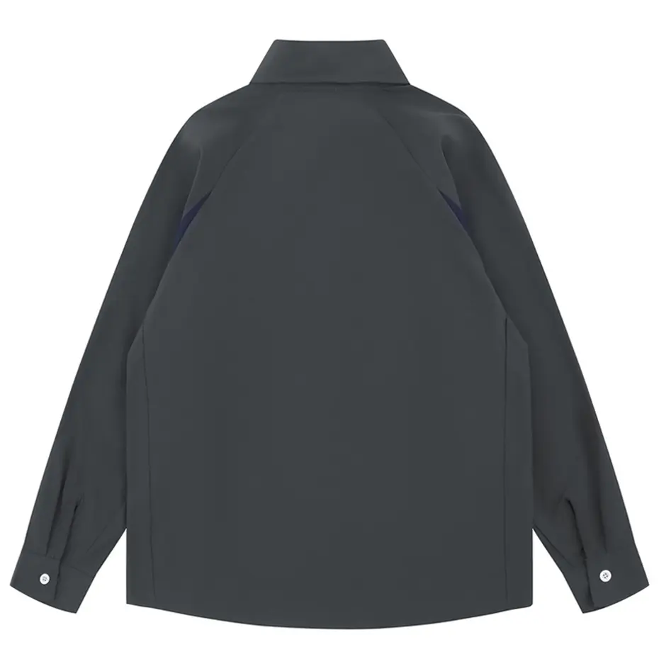 Vintage Long Sleeve Shirts Streetwear Harajuku Hip Hop Shirts Loose Casual Button Up Blouse