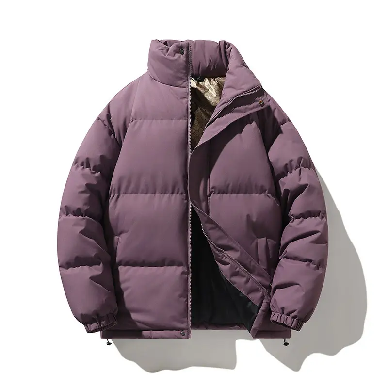 New Winter Men Stand Collar Casual Down Jackets Quality Graphene Warm Parkas Couples Winter Coats Man Loose Warm Winter Jackets