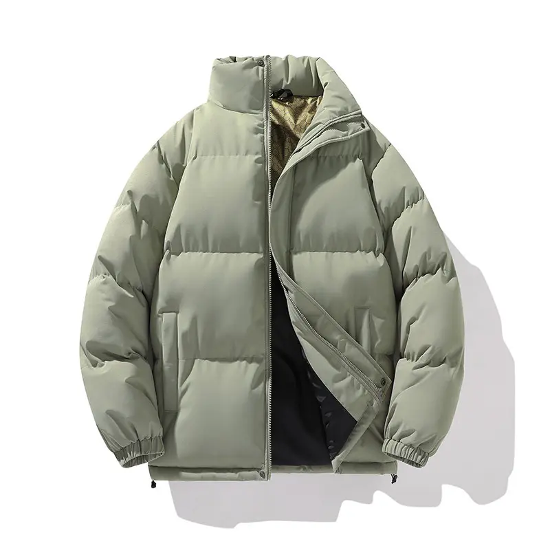 New Winter Men Stand Collar Casual Down Jackets Quality Graphene Warm Parkas Couples Winter Coats Man Loose Warm Winter Jackets