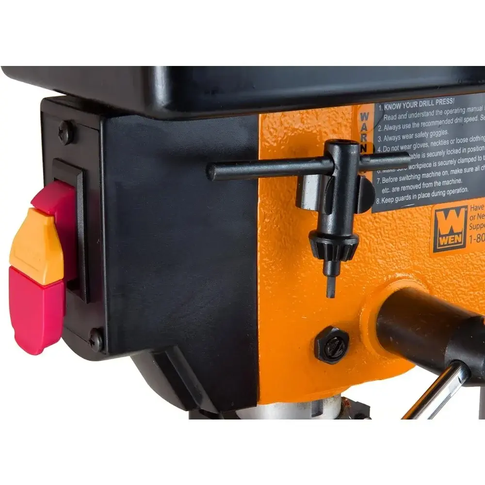 4208T 2.3-Amp 8-Inch 5-Speed Cast Iron Benchtop Drill Press,Black/Orange