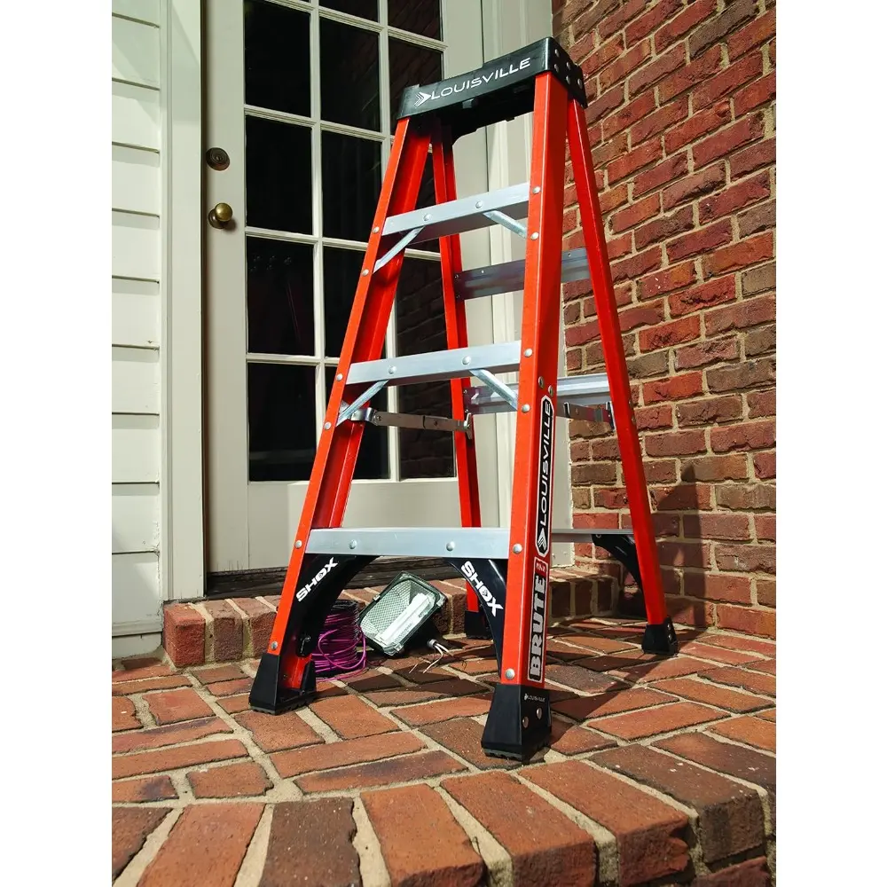 10-Foot Fiberglass Step Ladder, 375-Pound Load Capacity, Type IAA, FS1410HD