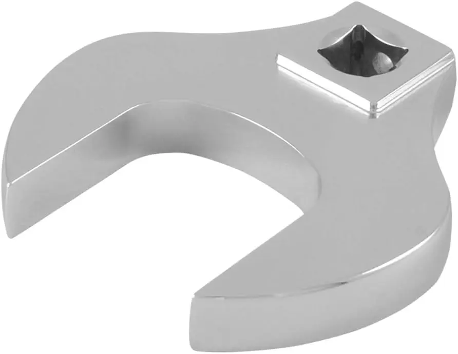 3/8" Drive Crowfoot Wrench - 3/8" Open End Socket Wrench with Drop Forged Construction & Nickel-Chrome Finish - 4912