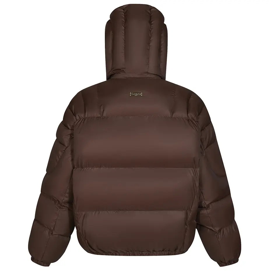 Men Puffer Jackets Streetwear Hooded Parkas Windbreaker Coat High Collar Padded Jackets Hip Hop Man Parka Thicken Warm Coats Y2K