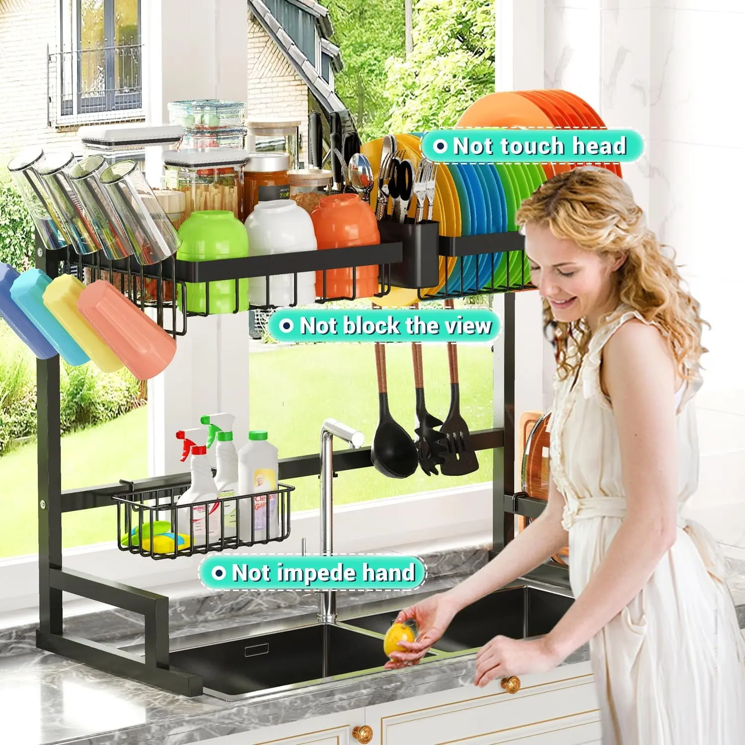 Stainless Steel Foldable Dish Drying Rack