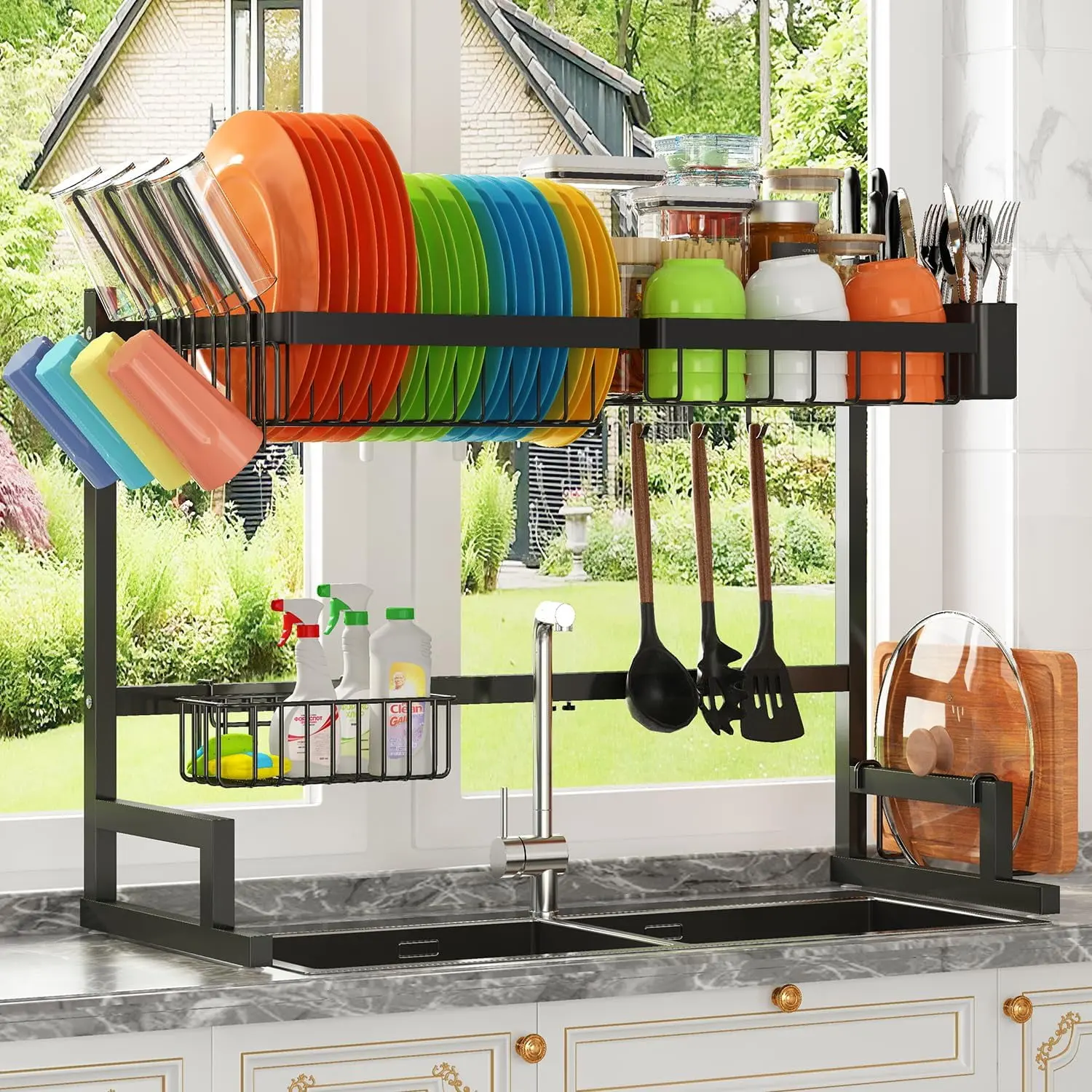 Stainless Steel Foldable Dish Drying Rack