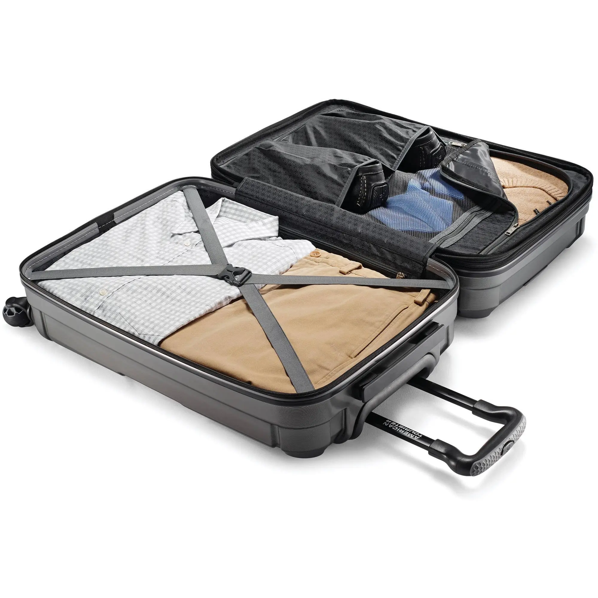 Cargo Max 25" Hardside Medium Checked Spinner Luggage Single Piece - Olive