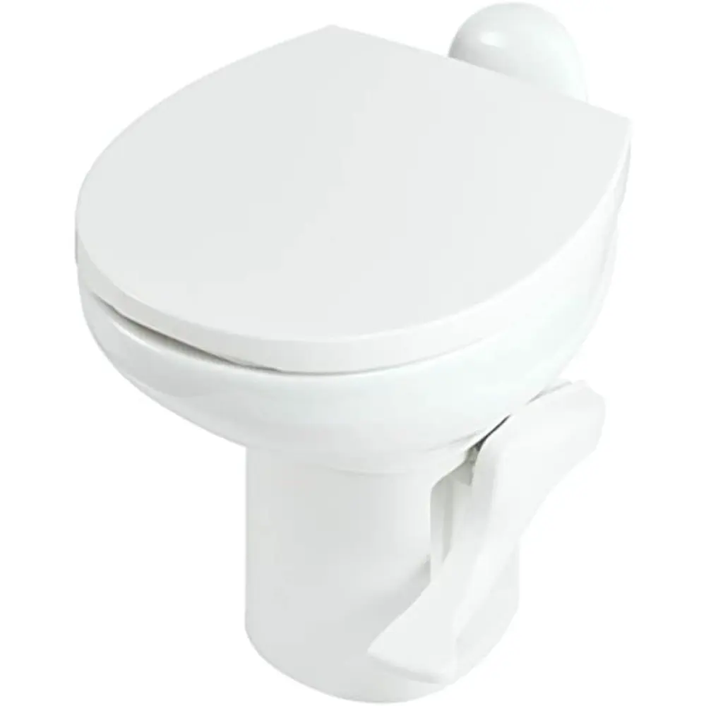42058 Aqua-Magic Style II RV Toilet, White, High Profile