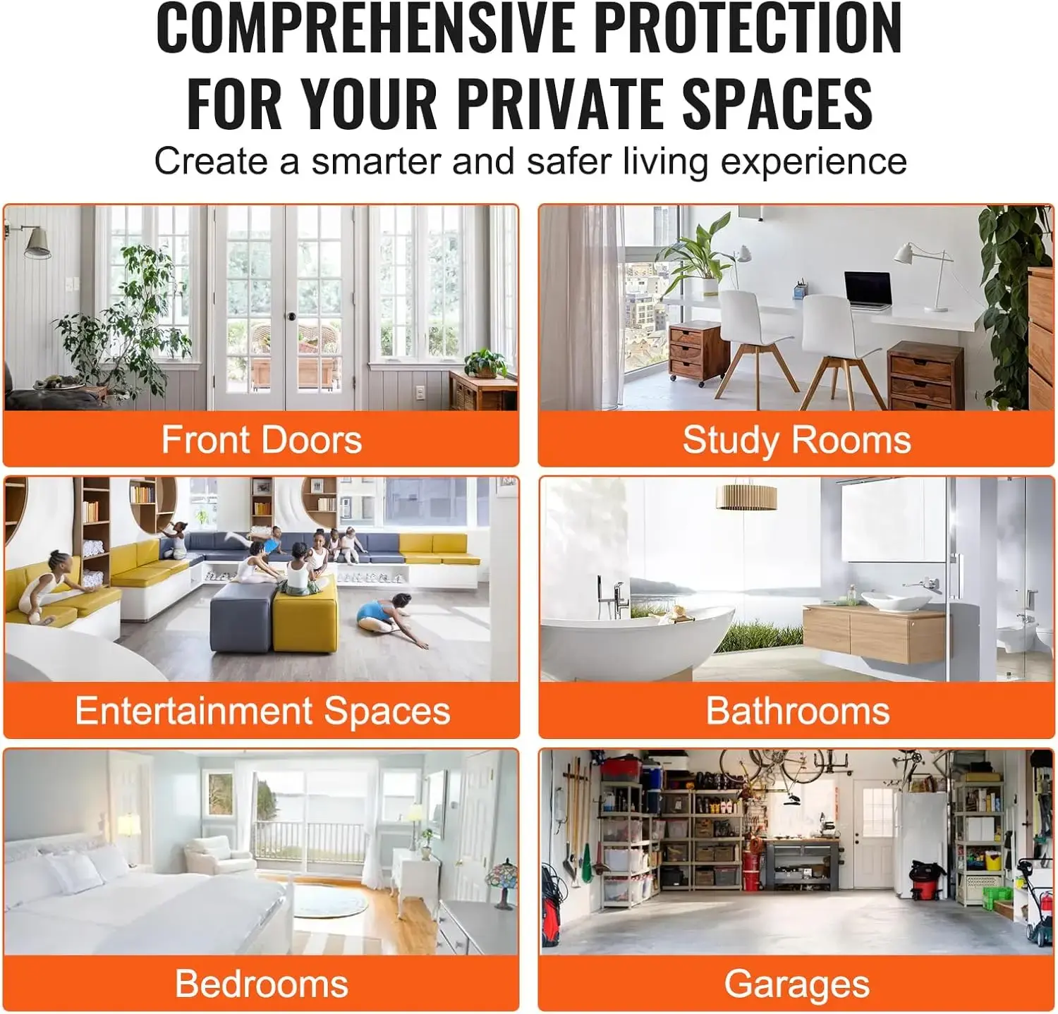 Smart Door Knob, Fingerprint Smart Lock with APP Control, Biometric Door Lock Bluetooth Smart Lock, Easy Installation Door Lock