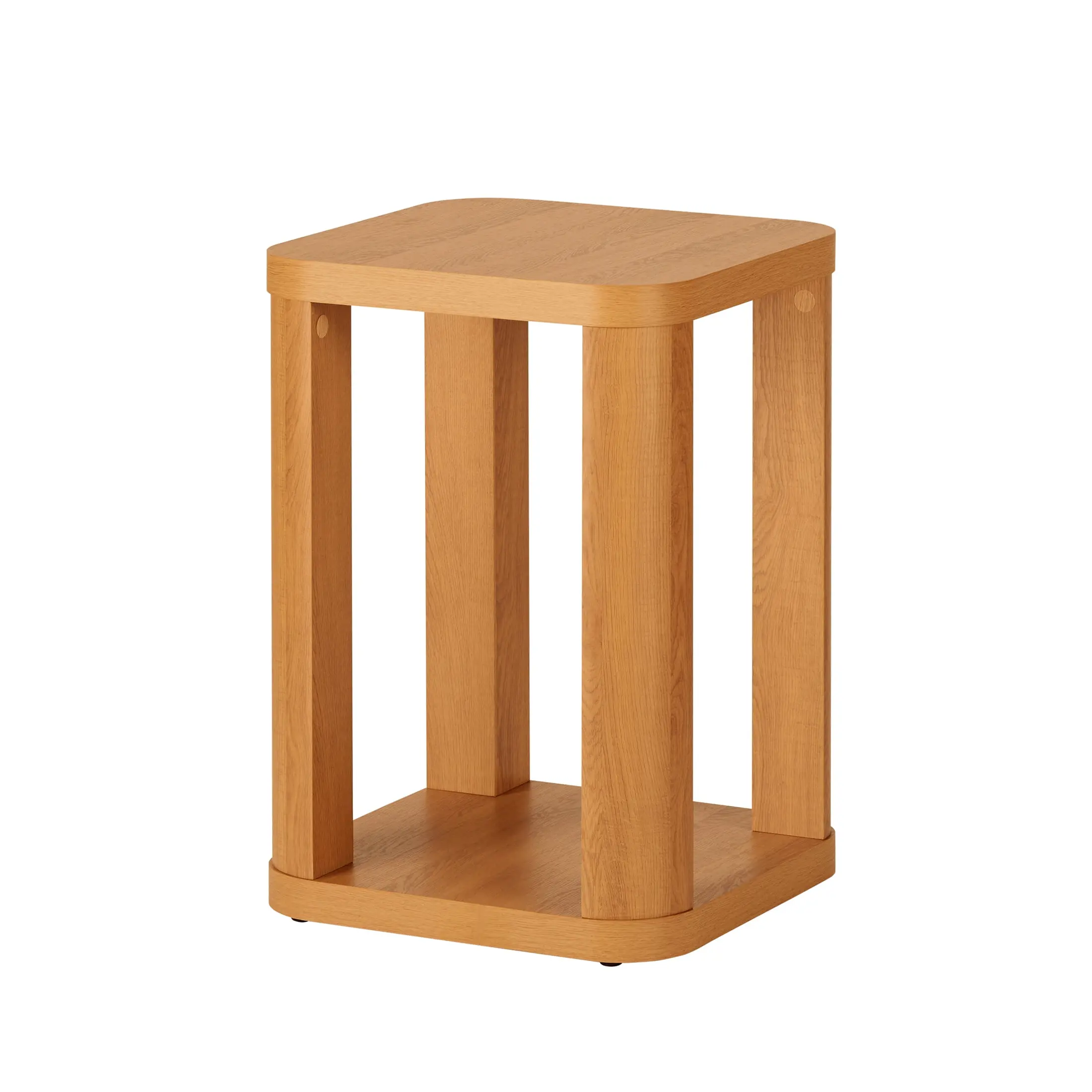 Juliet End Table, Light Honey Finish