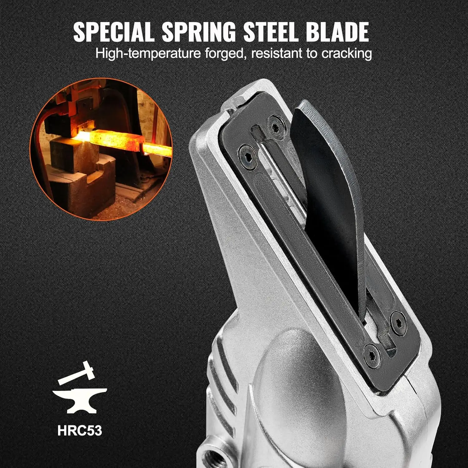 Board Cutter Drill Attachment, Board Shears Attachment with 360 Degree Pivoting Head, Cutting Max. 0.47" Plasterboard
