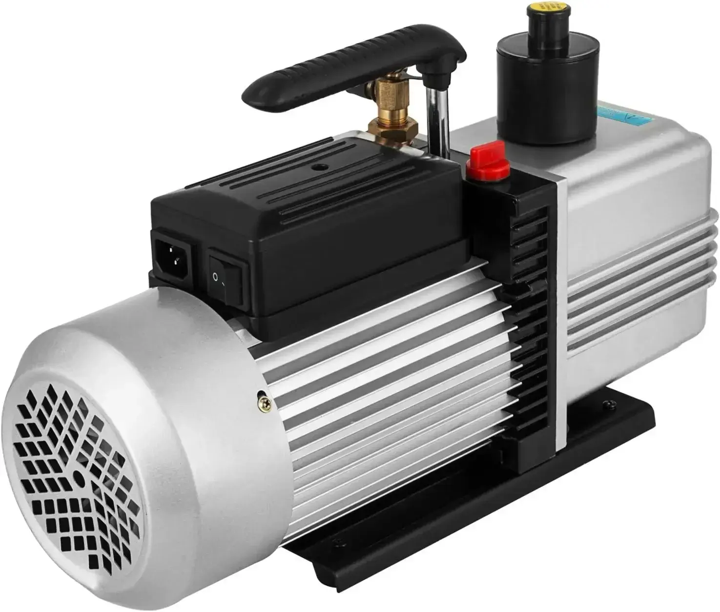 Vacuum Pump 12CFM 1 HP Single Stage Air Conditioning Vacuum Pump 110V 5PA Ultimate Vacuum Refrigerant HVAC Air Tool Rotary