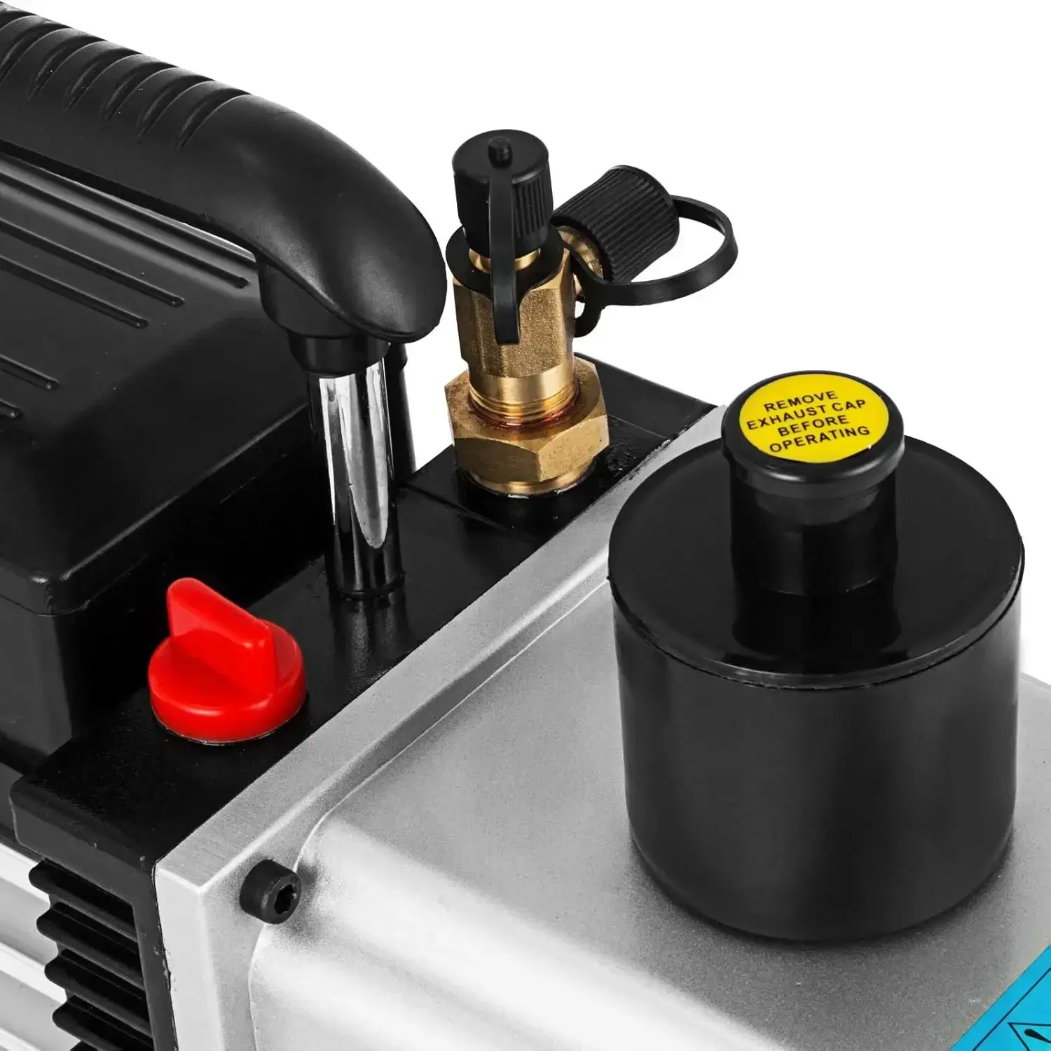Vacuum Pump 12CFM 1 HP Single Stage Air Conditioning Vacuum Pump 110V 5PA Ultimate Vacuum Refrigerant HVAC Air Tool Rotary