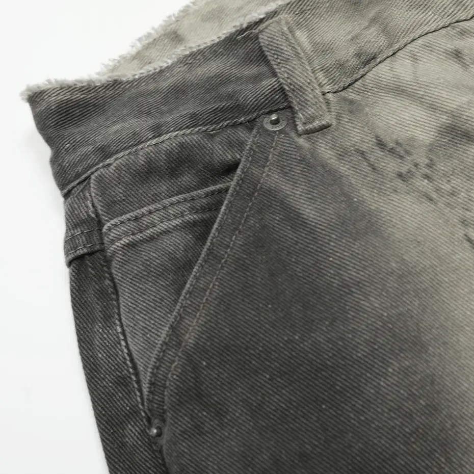 Men Vintage Baggy Jeans Snakeskin Graphic Loose Straight Denim Pants Streetwear Harajuku Hip Hop Jeans Trousers