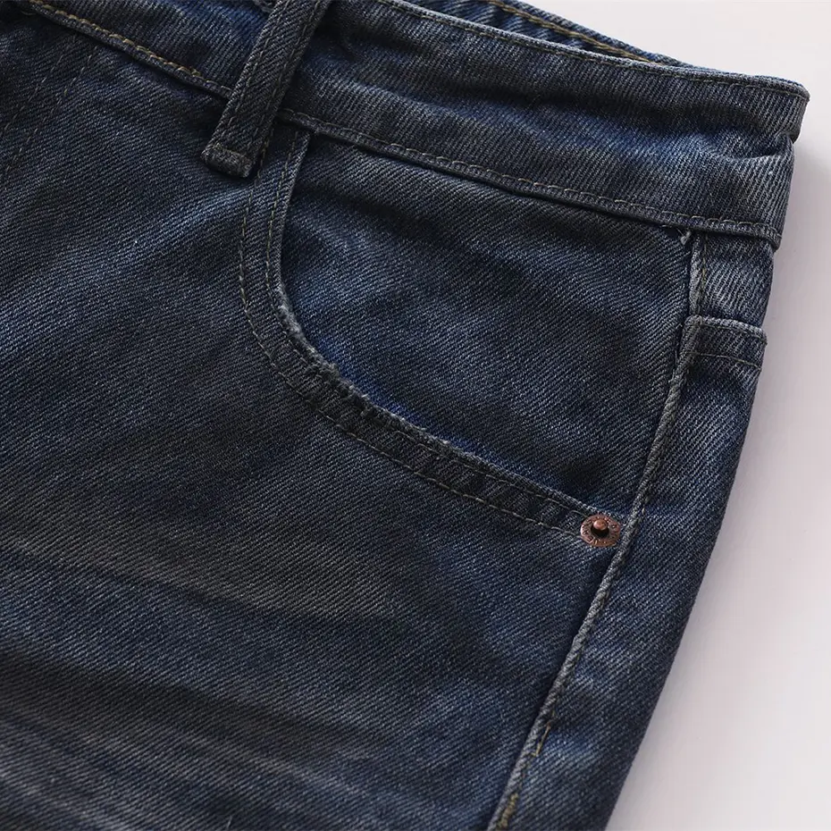 Men Vintage Ripped Jeans Hi Street Baggy Jeans Streetwear Harajuku Hip Hop Jeans Trousers Loose Blue Denim Pants Male
