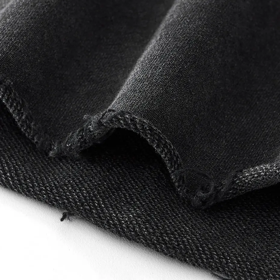Harajuku Vintage Hoodies Black Loose Casual Hooded Sweatshirts Streetwear Hip Hop Oversized Hoodies