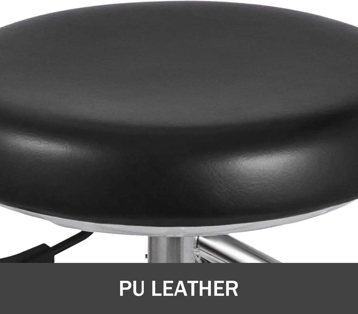 Medical Dental Stool Dentist Chair with 360 Degree Rotation Armrest PU Leather Assistant Stool Chair Height Adjustable