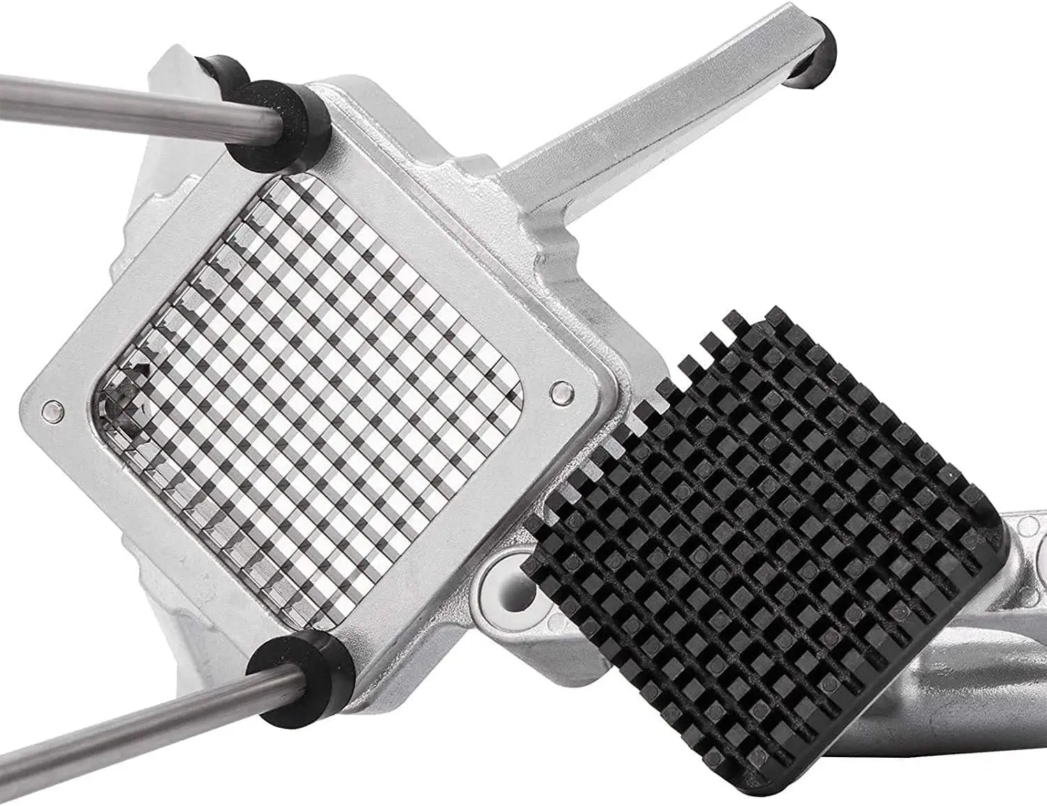 Commercial Vegetable Fruit Chopper W/6-Wedge Slicer&1/4″&3/8″&1/2" Blade Professional Food Dicer French Fry Cutter Onion Slicer