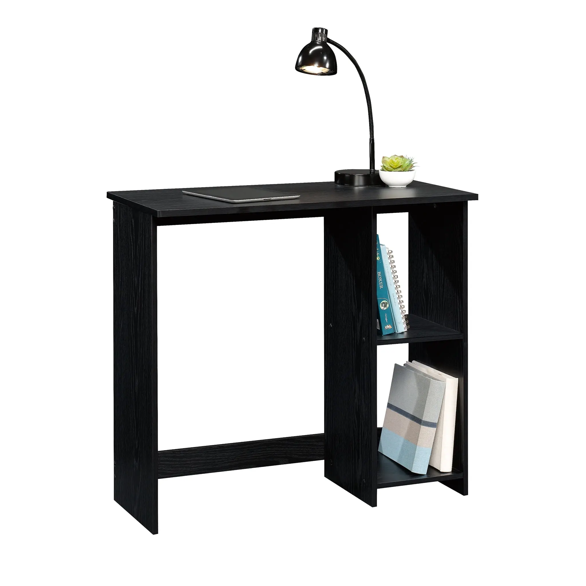 Writing Desk, True Black Oak Finish