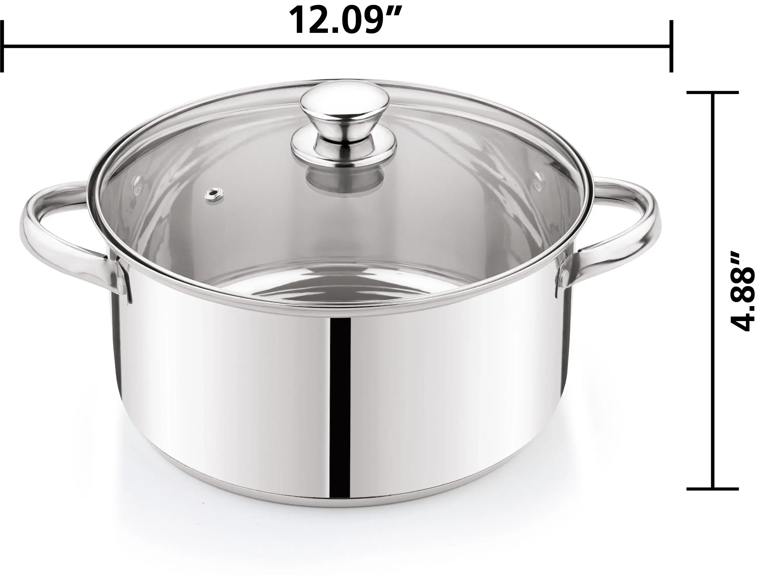 Stainless Steel 24Pc Cookware set