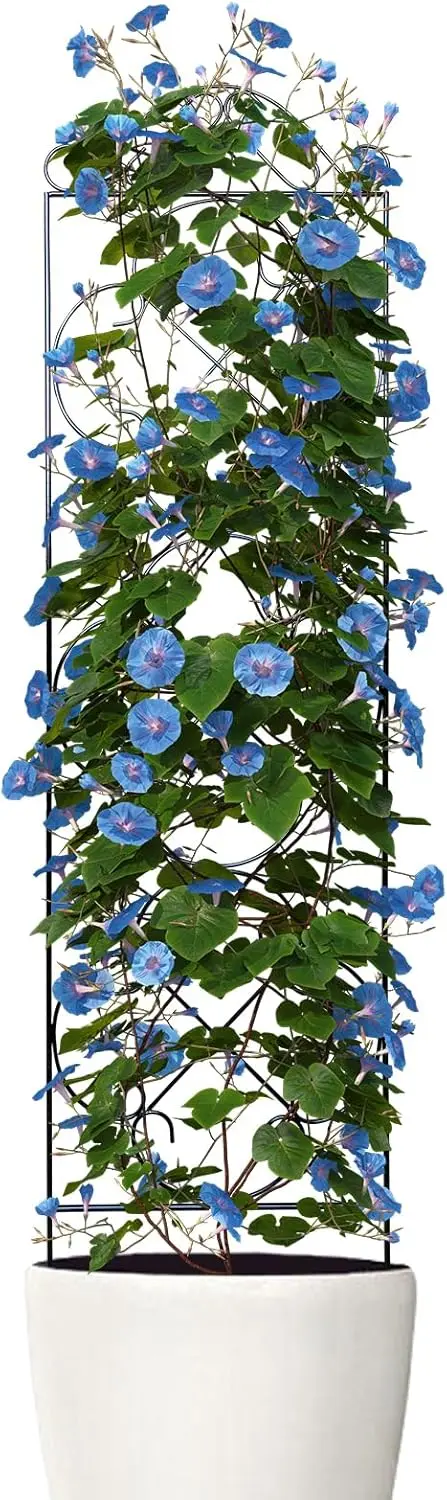 Garden Trellis 4 Pack 48'' H x 12.5'' W Metal Plant Climbing Trellis Suitable for Potted Plants Indoor &Outdoor Climbing Plants