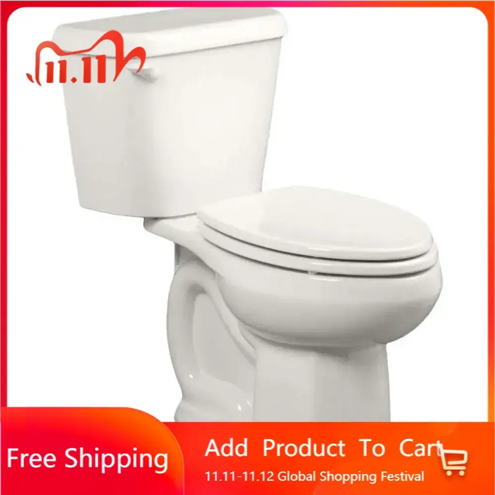 221CB104.020 Colony 1.28 GPF 2-Piece Elongated Toilet with 10-In Rough-In, White