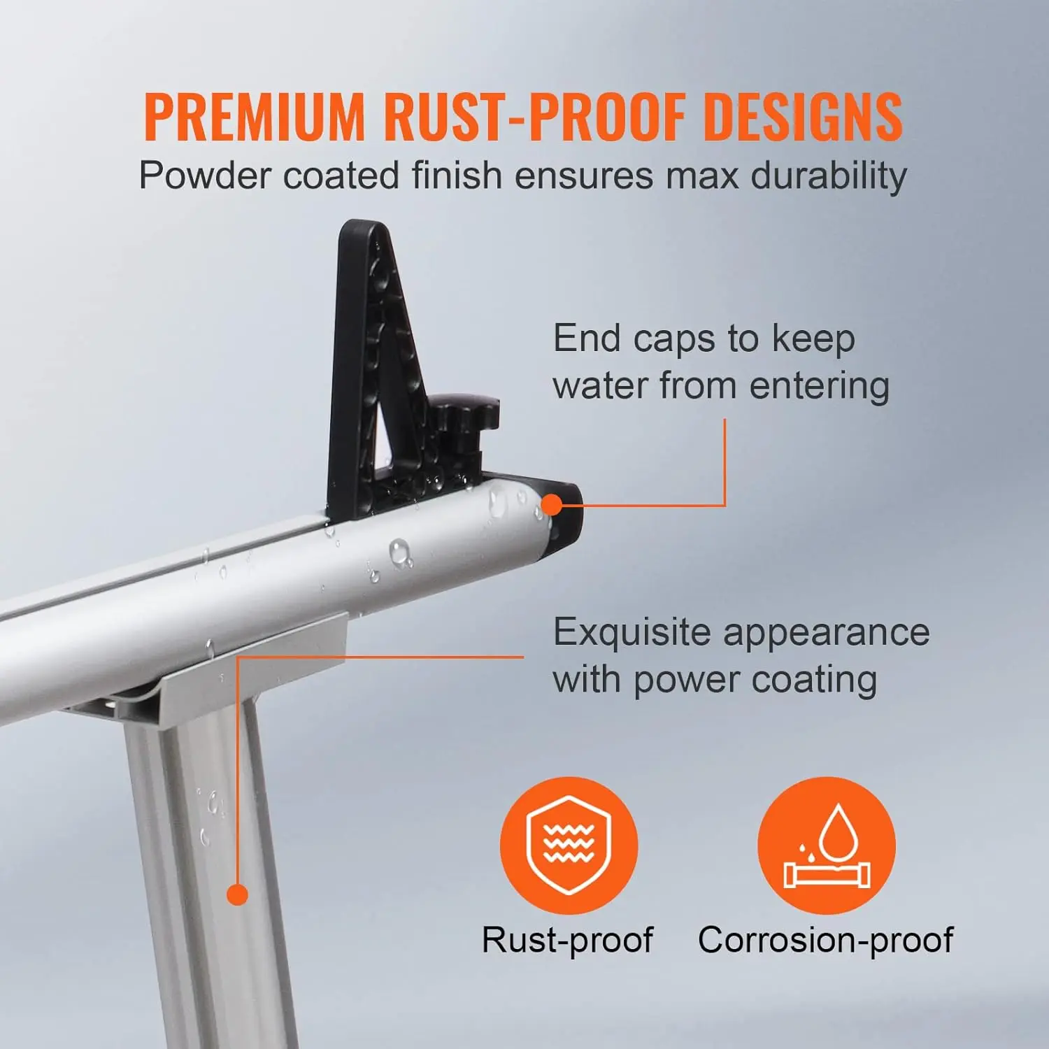 Truck Rack, 17-29in Adjustable Ladder Rack for Truck with C-Clamps, Non-Drilling Aluminum 800 lbs Capacity Truck Bed Rack
