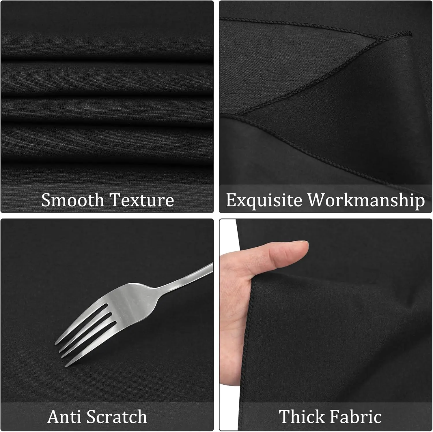 8 Pack Round Tablecloth 90 Inch Round Table Covers Bulk Washable Polyester Fabric Round Table Clothes for Wedding