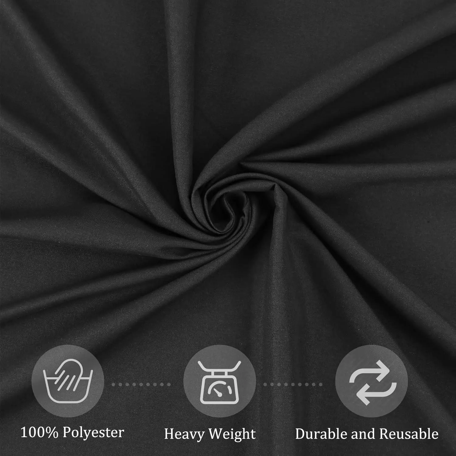 8 Pack Round Tablecloth 90 Inch Round Table Covers Bulk Washable Polyester Fabric Round Table Clothes for Wedding