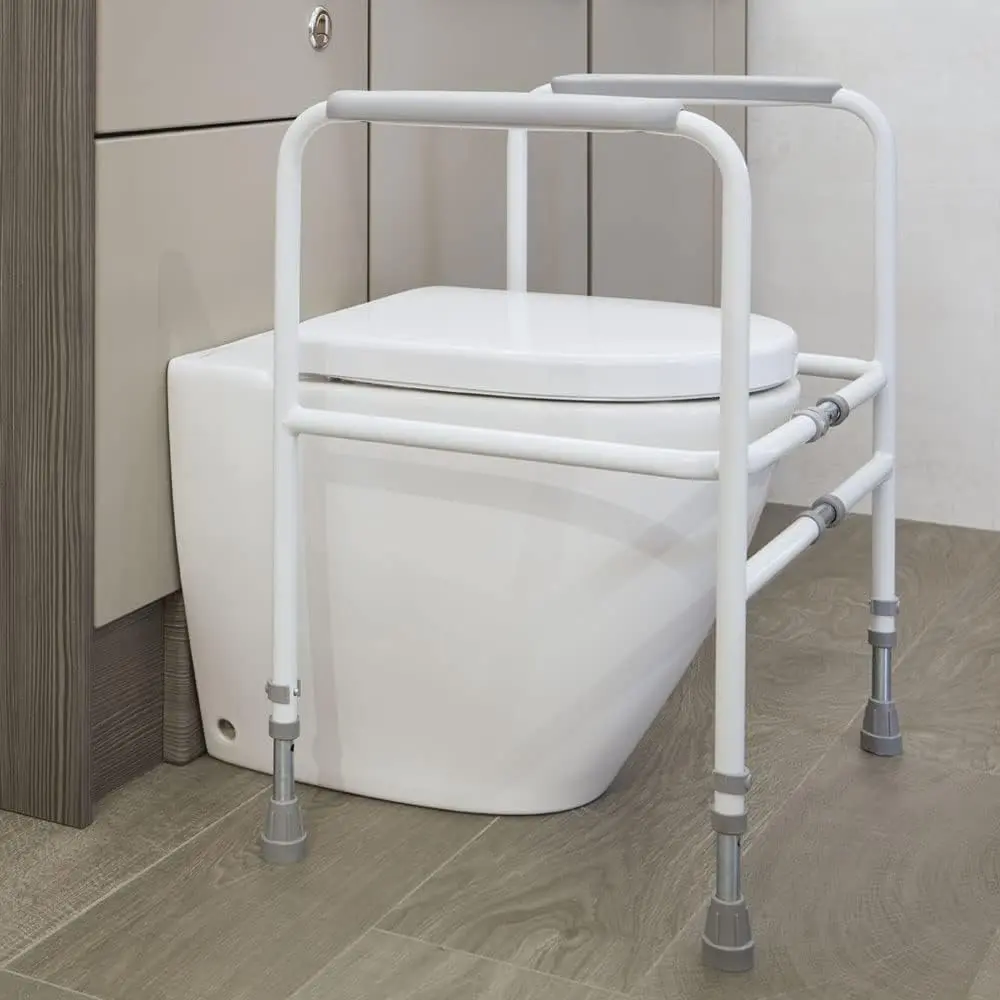 Width Adjustable Toilet Frame