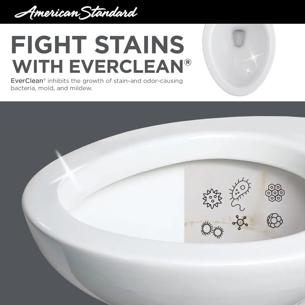 221CA104.020 Colony 1.28 GPF 2-Piece Elongated Toilet with 12-In Rough-In, White