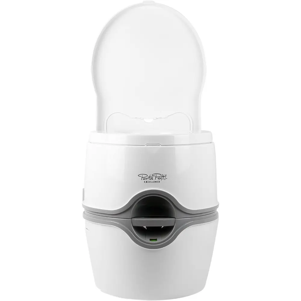 92305 Porta Potti 565P Excellence Portable Toilet (Manual), 448 x 388 x 450 mm, White
