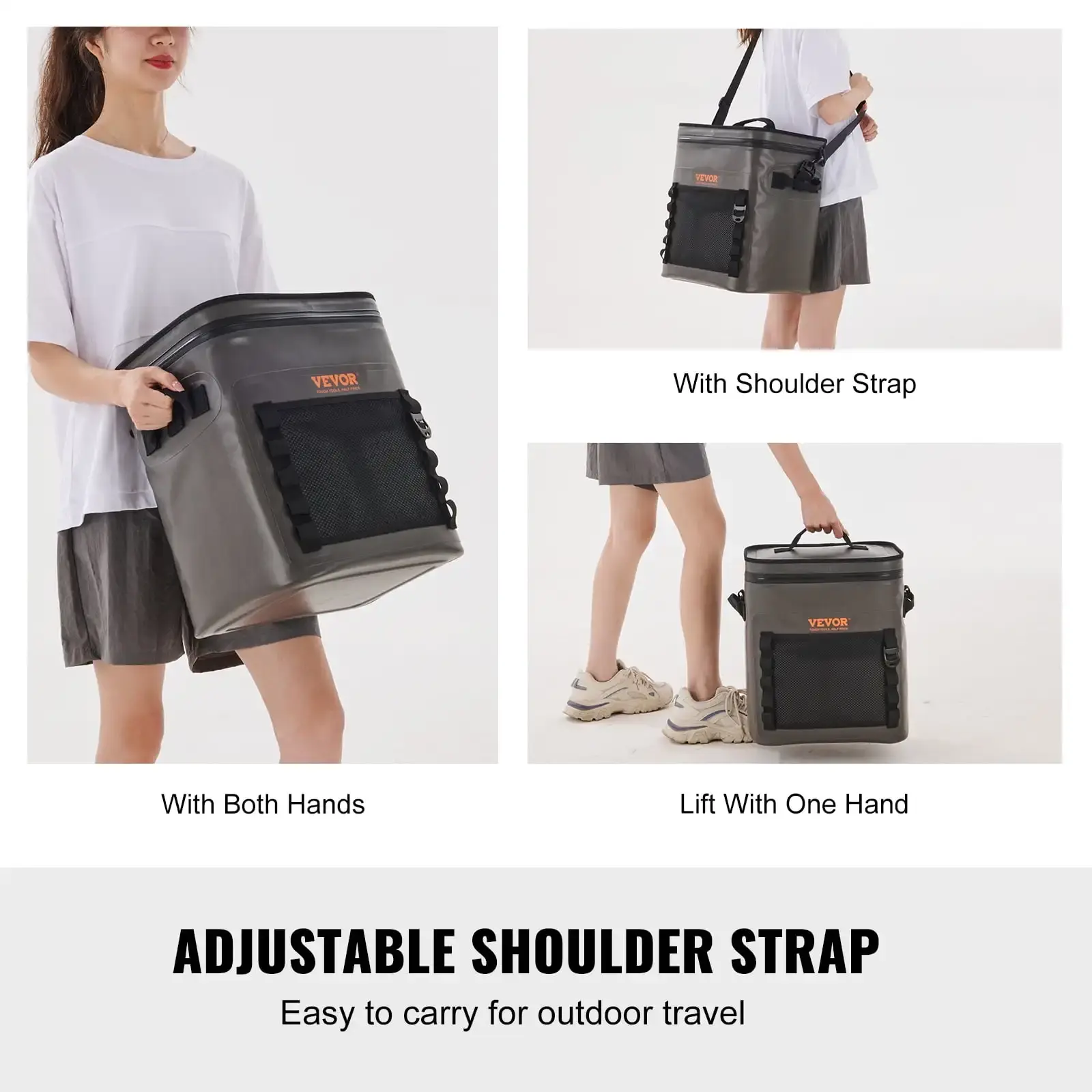 Soft Cooler Bag 30 Cans Leakproof Waterproof Soft Sided Cooler Bag Portable,Lightweight & Portable Collapsible Cooler for