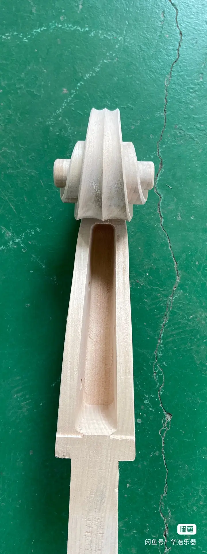 Electric Double Bass Neck, Undyed Maple Woodwith Holes, High Quality, Natural Control, Part Accessories, 3/4, 1PC