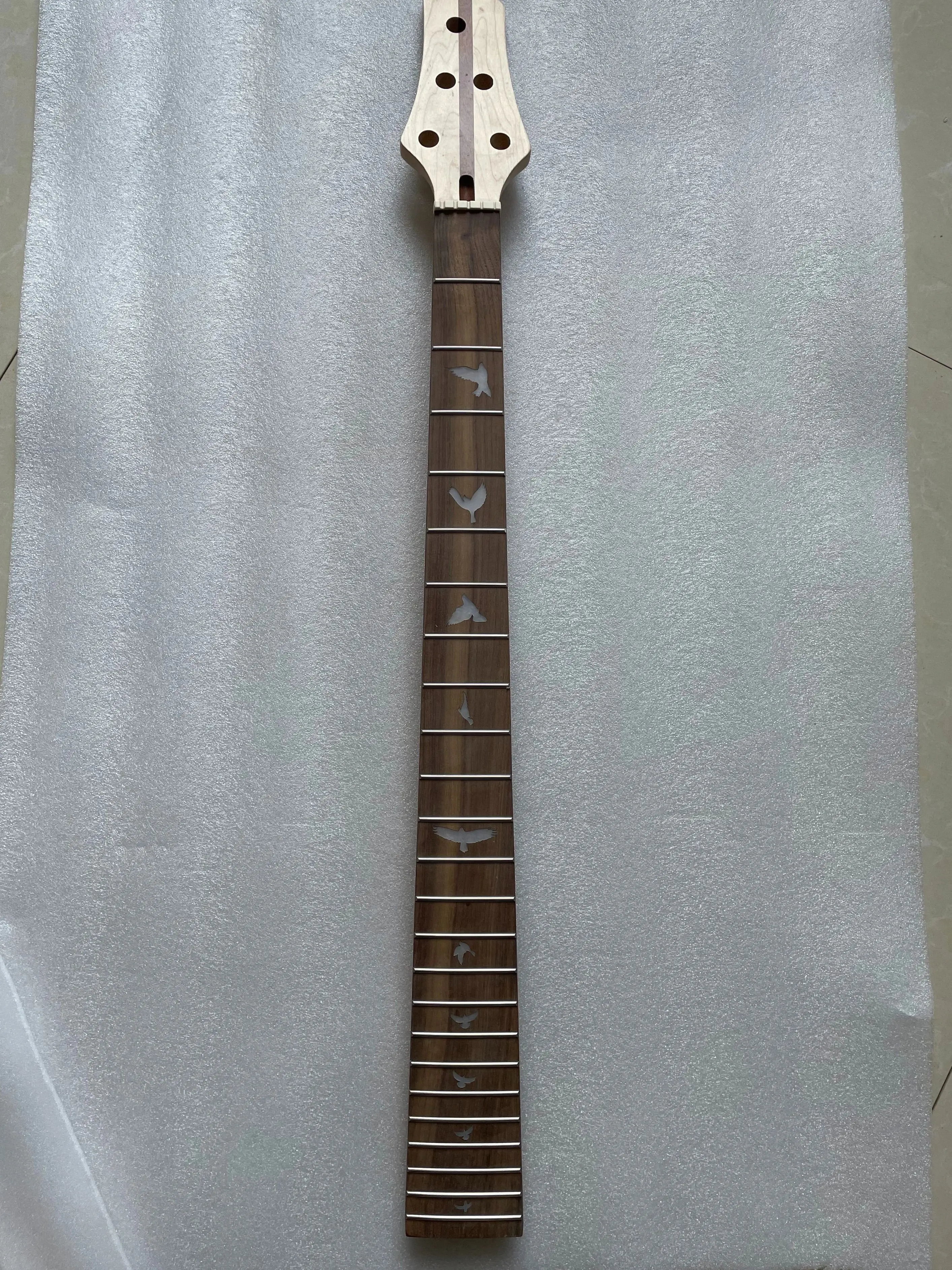 High Quality  Bass Neck 5 Strings 4 Strings Electric Guitar Bass Neck Roasted Canadian Maple Matte 20/24 Fret Bassguitar Neck