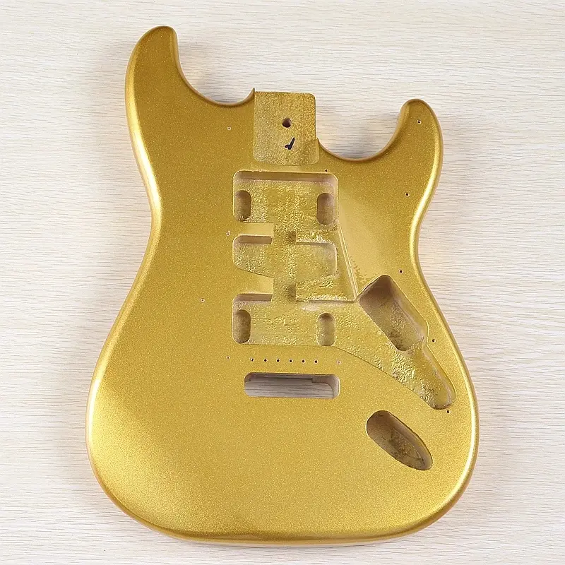 Custom Electric Guitar Barrel Replacement Part, Poplar Wood Body, Glossy Color, DIY, HSH Pickup