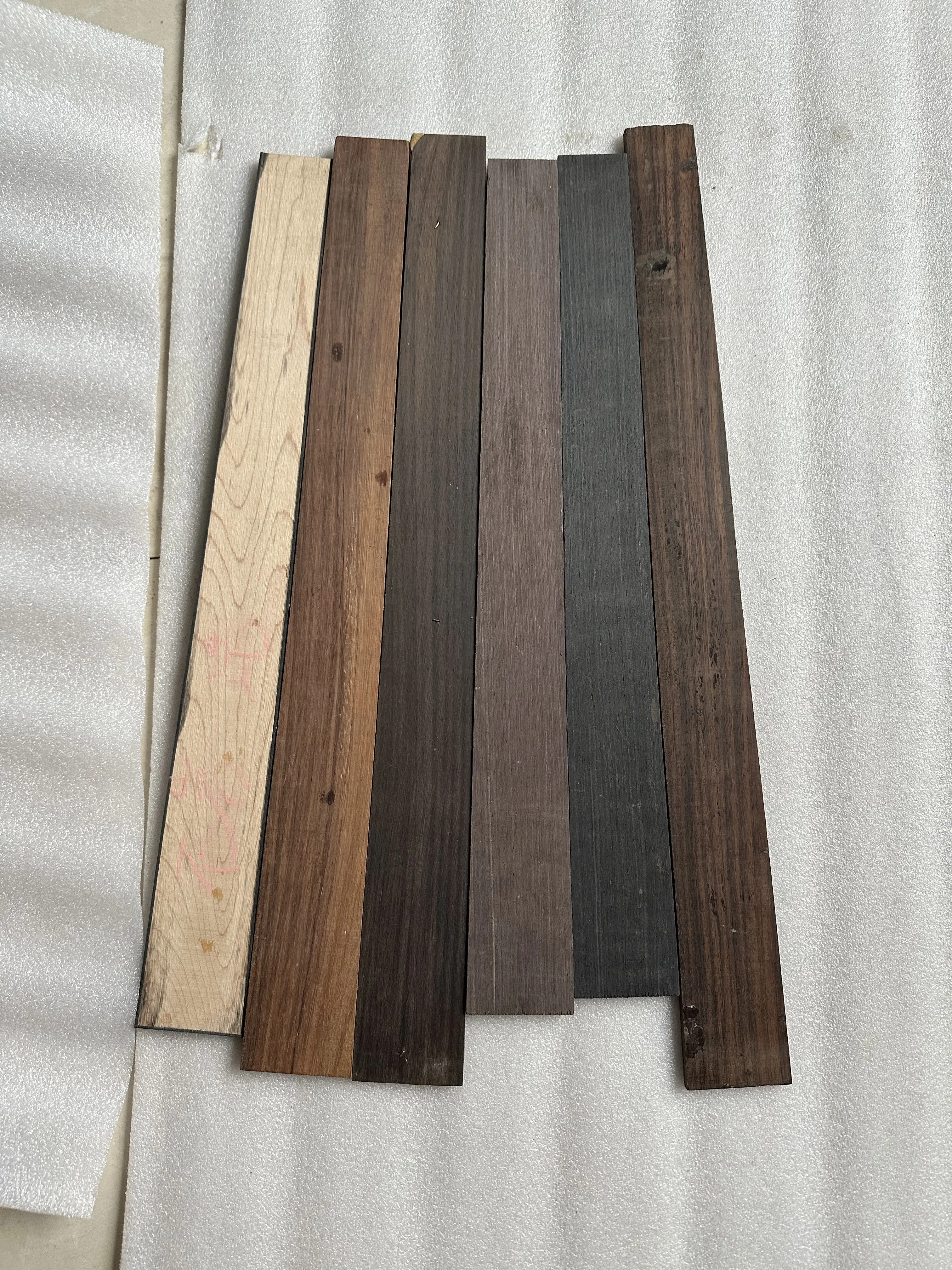 Guitar Neck Parts Luthier DIY Tool Guitar Fretboard Replacement Accessories Fingerboard for Acoustic Guitar Neck Unfinished