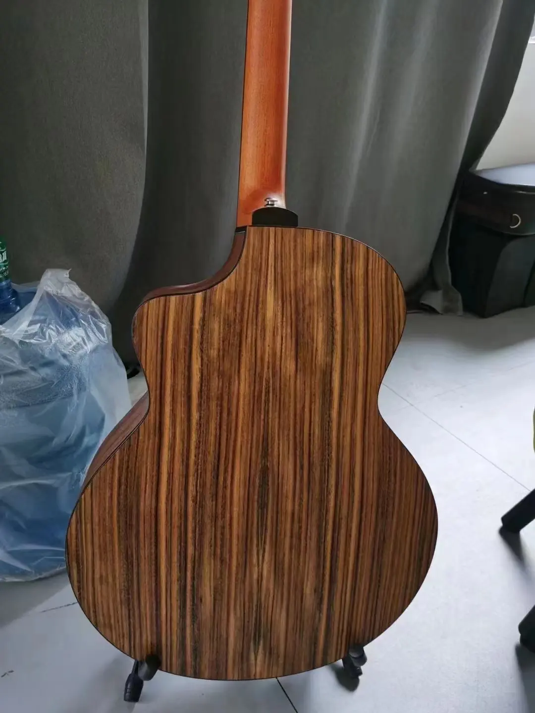 Full Hand Made Wooden Acoustic Guitar, Jazz Style, 41 Inch, Essential Color, 6 Strings, Folk, Super Beauty, High Quality
