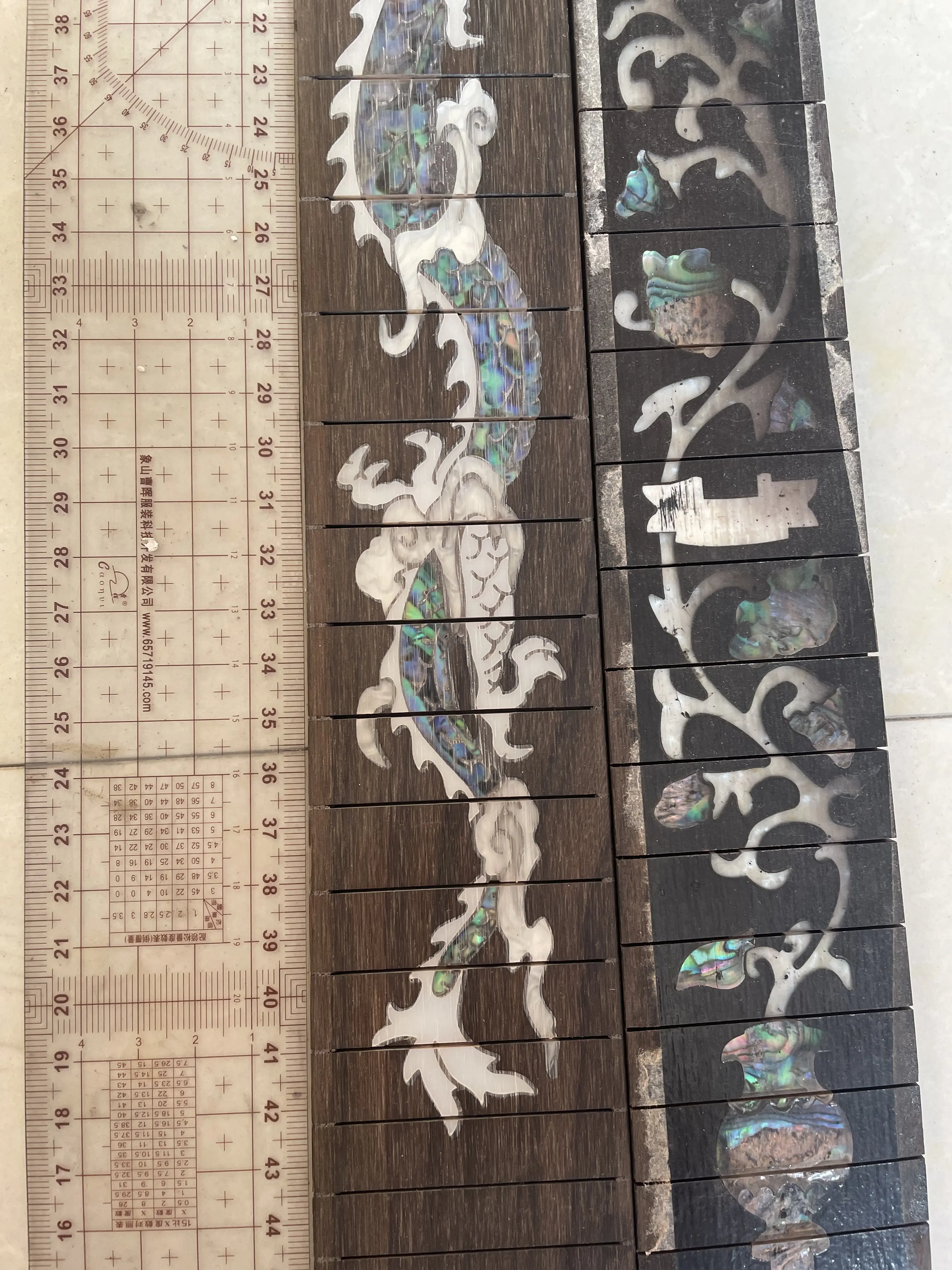 Rosewood Guitar Fretboard with Rare Pictures Inlayed,Guitar Neck Part,Luthier Tools,DIY Fretboard,22 Fret,24 Fret Replacement