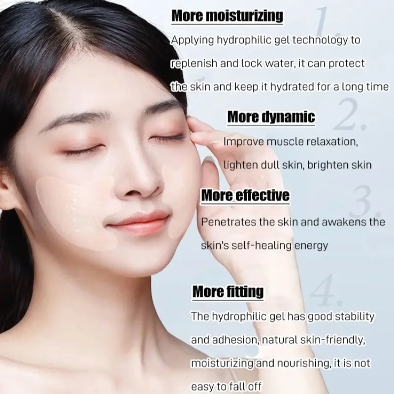 Fading Lines Patch Moisturizing AntiWrinkle Decree Gel for Dry Lines Lifting and Firming
