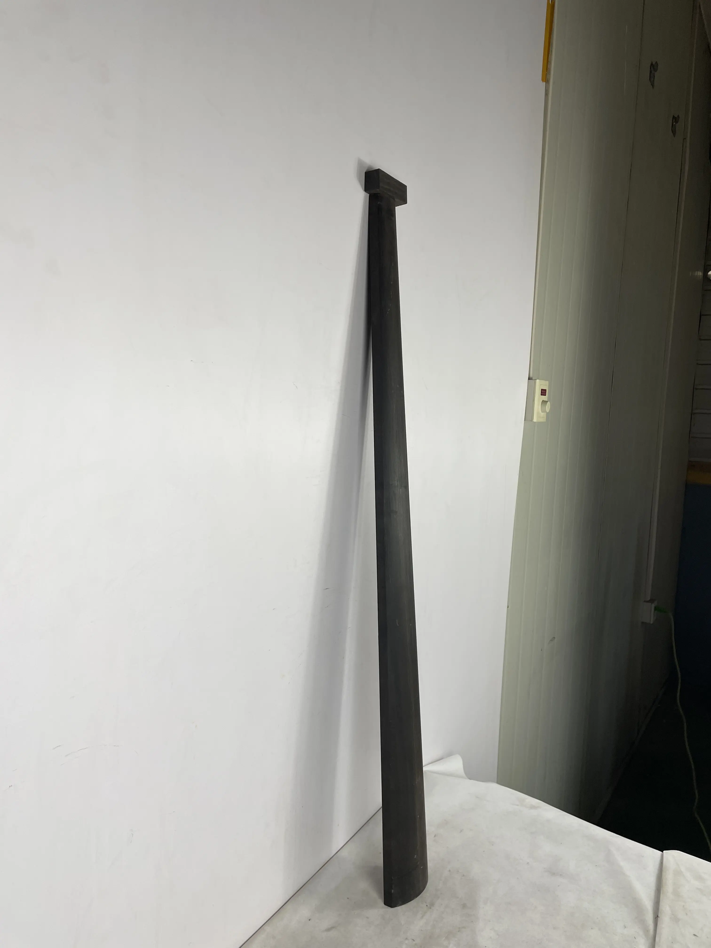 Natural Ebony Wood Double Bass Fingerboard and Top Nut, Solid Fretboard, Contrabass Accessories, High Quality, 3/4,1/8-4/4,/4